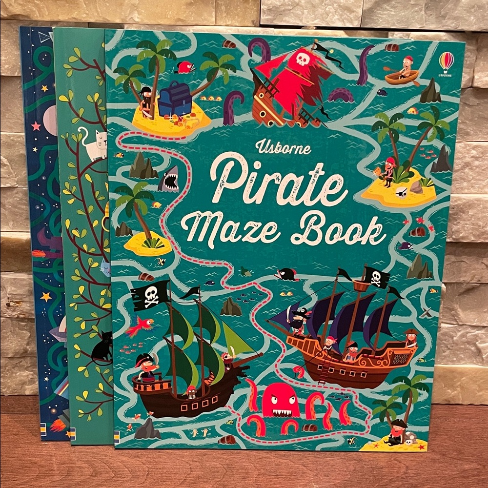 Usborne Maze Books NEW 3 pack